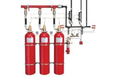 Gas extinguishing systems and controls