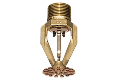 A sprinkler against a white background