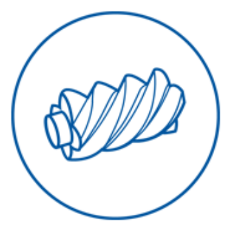 Screw compressor icon