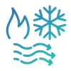 Icon depicting about HVAC