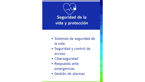 Visual representation of life safety and protection