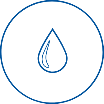 Icon depicting chemical or petrochemical sector