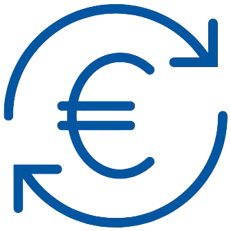 Icon depecting financial resources