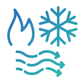 Icon depecting HVAC