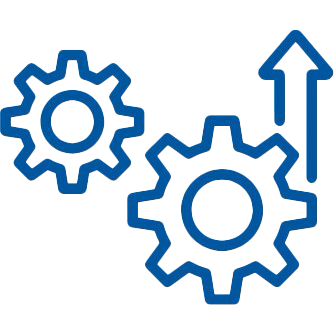Icon depecting optimize workflows
