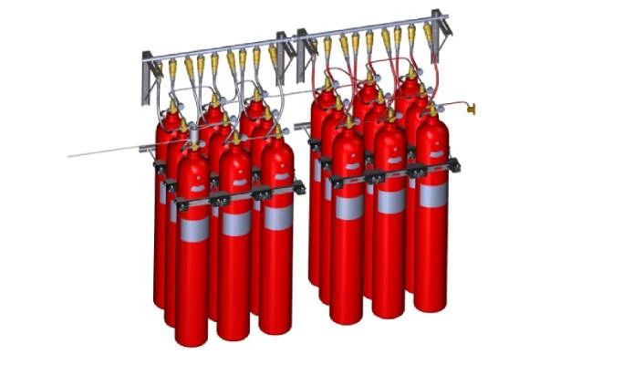 Clean agent extinguishing systems