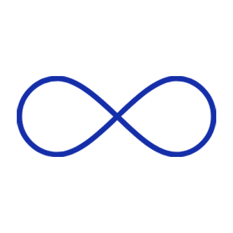 Icon depicting an infinity symbol